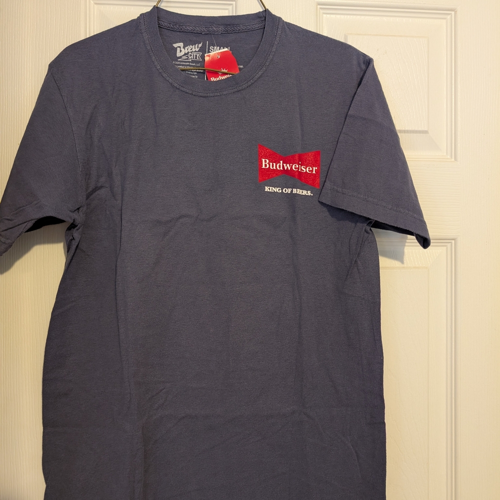 Budweiser Gray Men's T-Shirt
